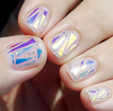 快收藏！TOK幾何風美甲，橫豎都是美~