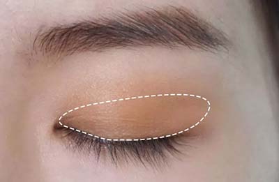 眼影畫(huà)法一
