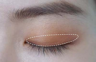 眼影畫(huà)法二